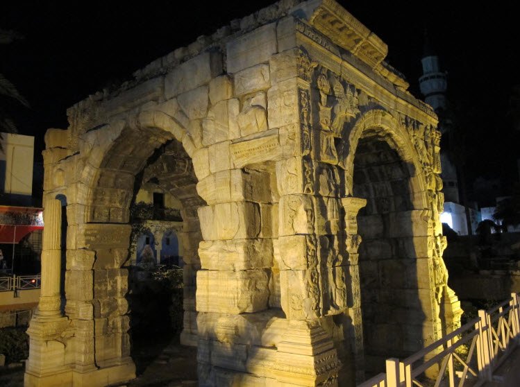 Arch of Marcus Aurelius, Tripoli, Libya